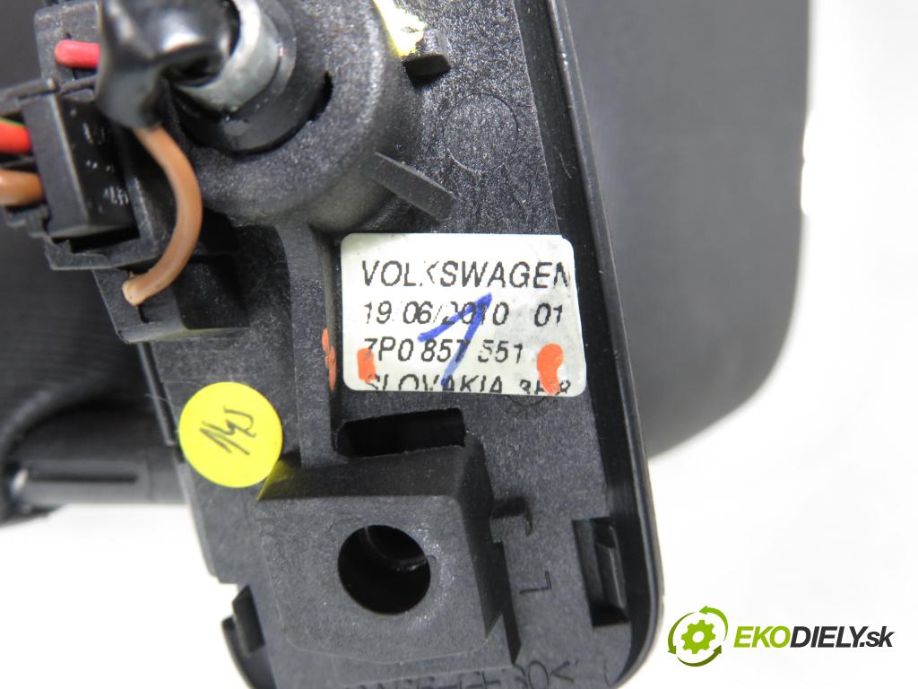 VW TOUAREG (7P5) SUV 2010 245,00 3.0 V6 TSI Hybrid - CGEA 2995,00 kryty protislnečné 7P0857552 ; 7P0857551