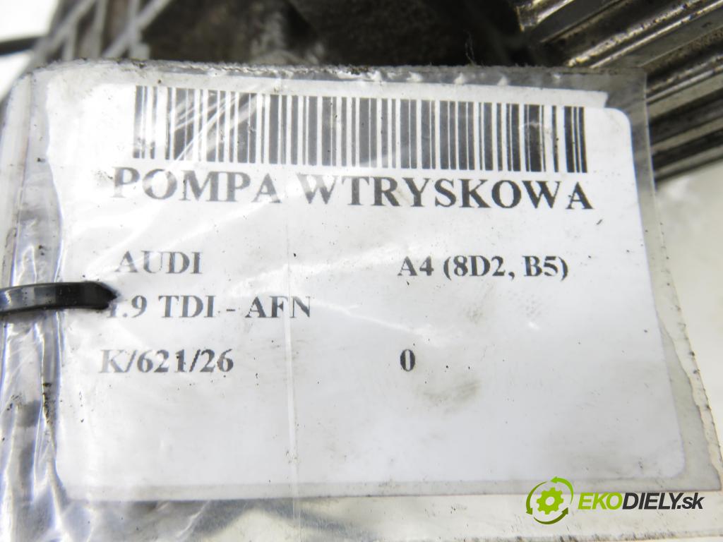 AUDI A4 (8D2, B5) SEDAN 1998 81,00 1.9 TDI 110 - AFN 1896,00 pumpa vstřikovací 0460404969 ; 028130115A (Vstřikovací čerpadlo)
