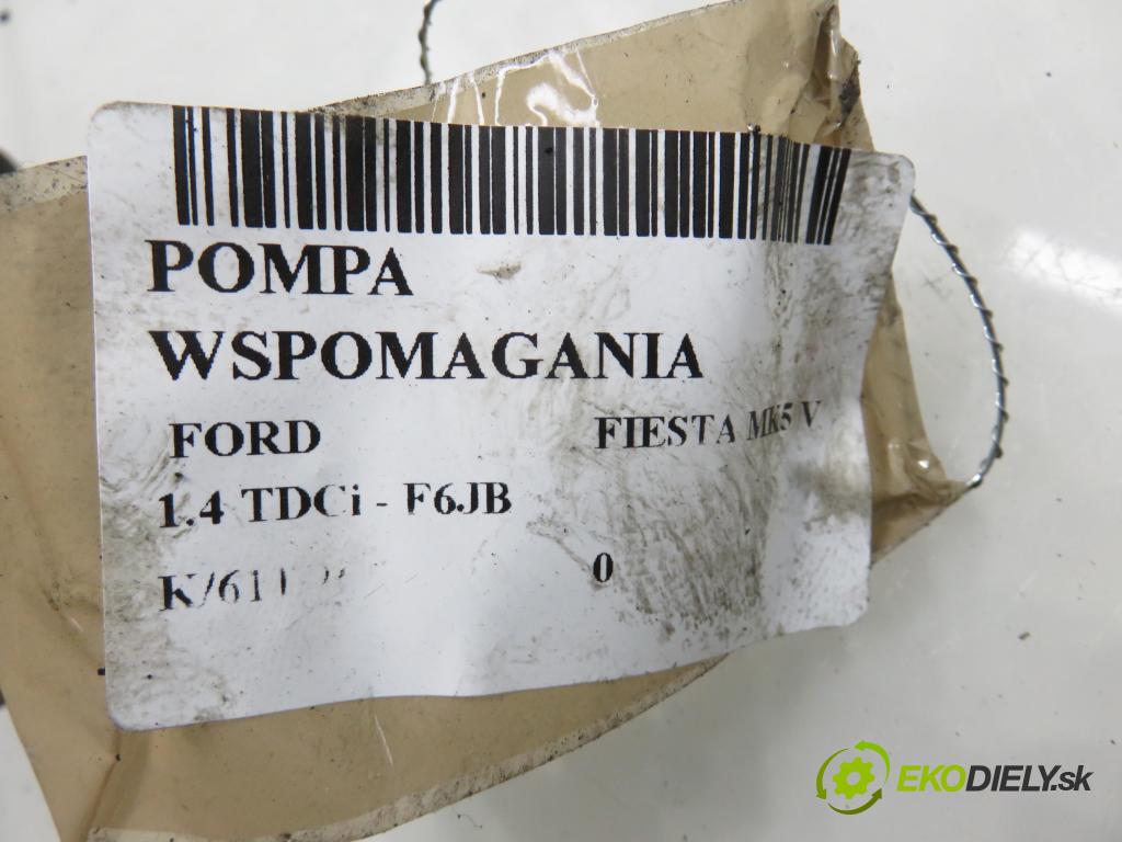 FORD FIESTA V (JH_, JD_) HB 2004 50,00 1.4 TDCi 68 - F6JB 1399,00 Pumpa servočerpadlo 2S6C3A696DC (Servočerpadlo)