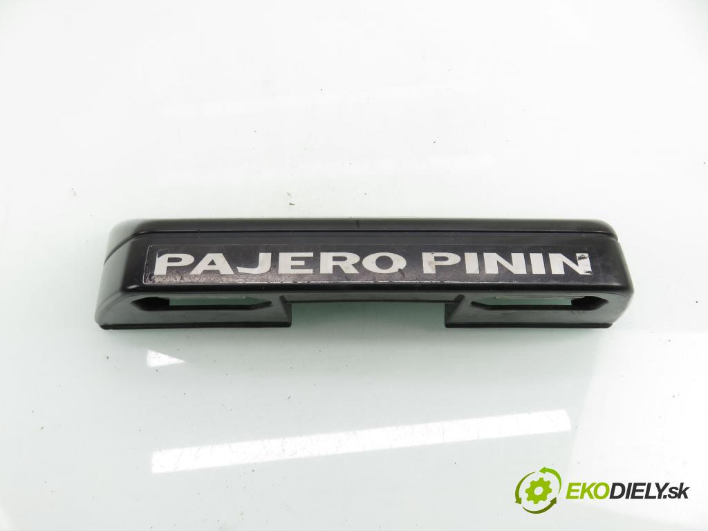 MITSUBISHI PAJERO PININ (H6_W, H7_W) SUV 2002 95,00 2.0 GDI 1999,00 Zadné čelo dverí kufor