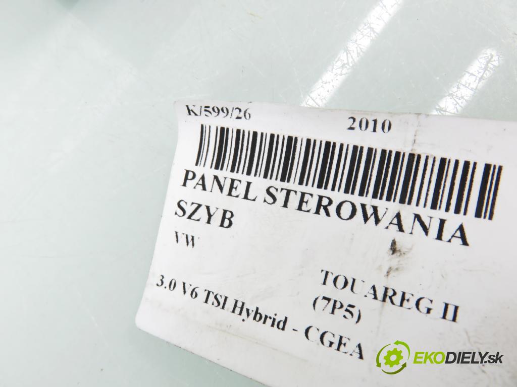 VW TOUAREG (7P5) SUV 2010 245,00 3.0 V6 TSI Hybrid - CGEA 2995,00 Panel ovládania okien 
