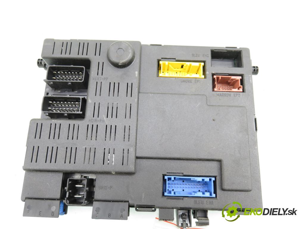 CITROEN BERLINGO / BERLINGO FIRST nadwozie wielkoprzestrzenne (MPV) KOMBIVAN 2001 51,00 1.9 D - WJY (DW8B) 1868,00 MODUL BSI 9642409880 ; 73006212