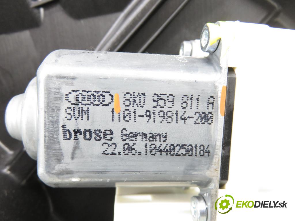 VW TOUAREG (7P5) SUV 2010 245,00 3.0 V6 TSI Hybrid - CGEA 2995,00 Mechanizmus okien PTE 7P6839756A ; 8K0959811A