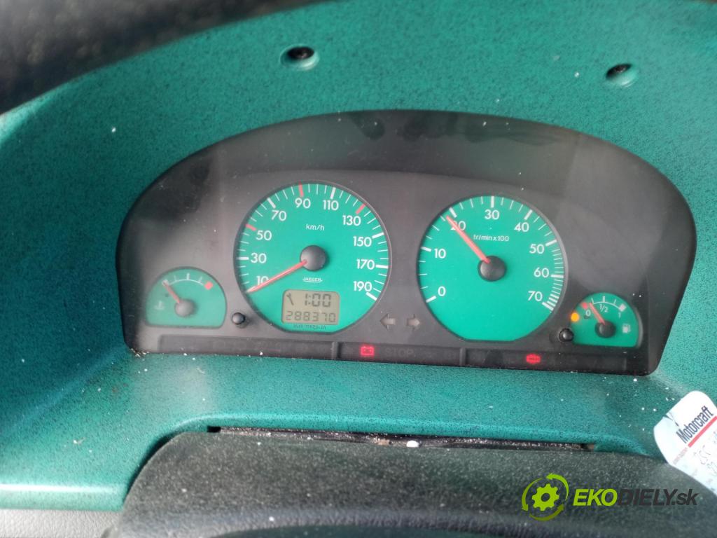 CITROEN BERLINGO / BERLINGO FIRST nadwozie wielkoprzestrzenne (MPV) KOMBIVAN 2001 51,00 1.9 D - WJY (DW8B) 1868,00 Prístrojovka elektrický 9639368680