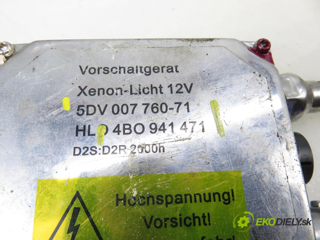 AUDI A3 (8L1) HB 2001 92,00 1.8 - AGN 1781,00 Menič xenonová 4B0941471 ; 5DV00776071