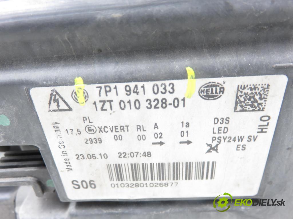 VW TOUAREG (7P5) SUV 2010 245,00 3.0 V6 TSI Hybrid - CGEA 2995,00 Svetlo LP 7P1941033 ; 4H0941329