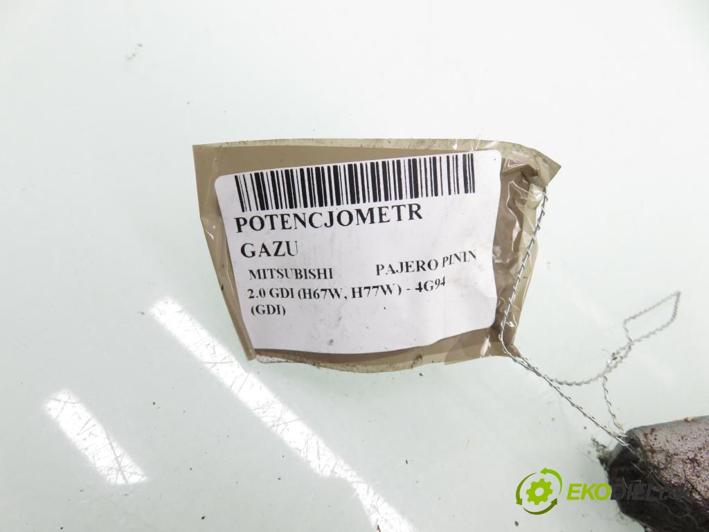 MITSUBISHI PAJERO PININ (H6_W, H7_W) SUV 2002 95,00 2.0 GDI 1999,00 Potenciometer plynu ASA66011 (Potenciometer plynového pedálu)