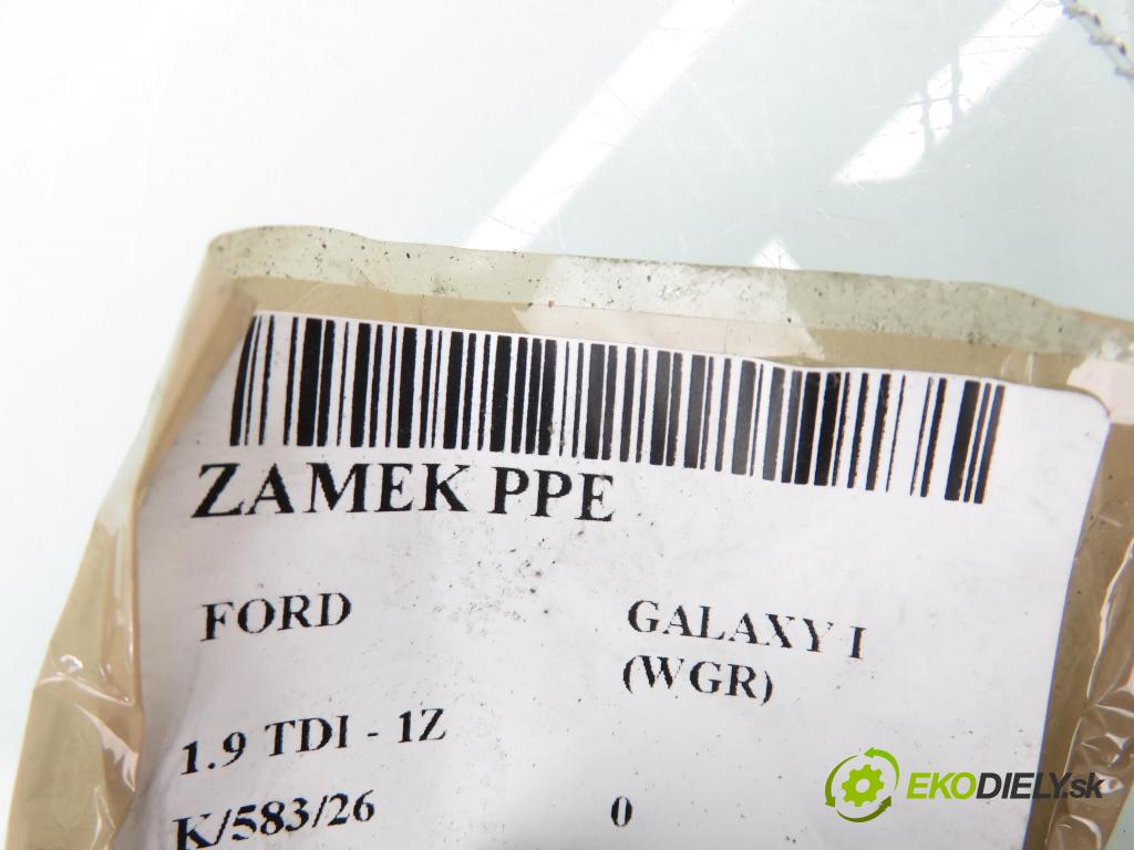 FORD GALAXY (WGR) VAN 1998 66,00 1.9 TDI 90 - 1Z 1896,00 zámok