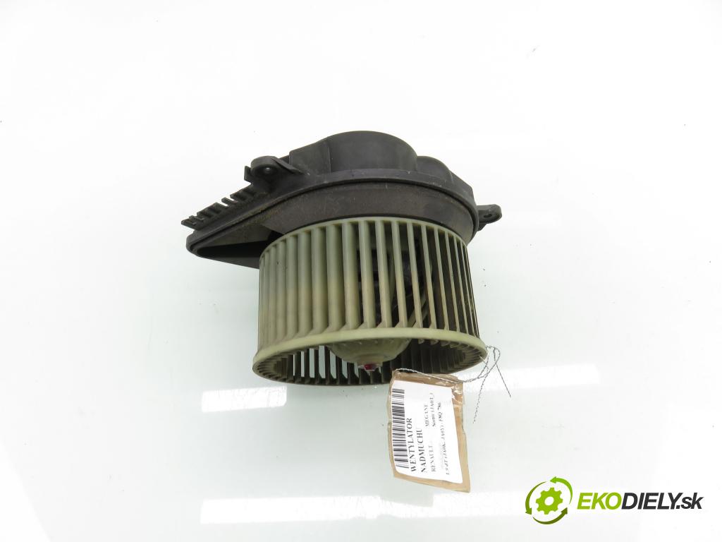 RENAULT MEGANE Scenic (JA0/1_) MINIVAN 1997 0,00 1.9 dT (JA0K, JA0Y) - F8Q 784 1870,00 Ventilátor vetráku 657323K