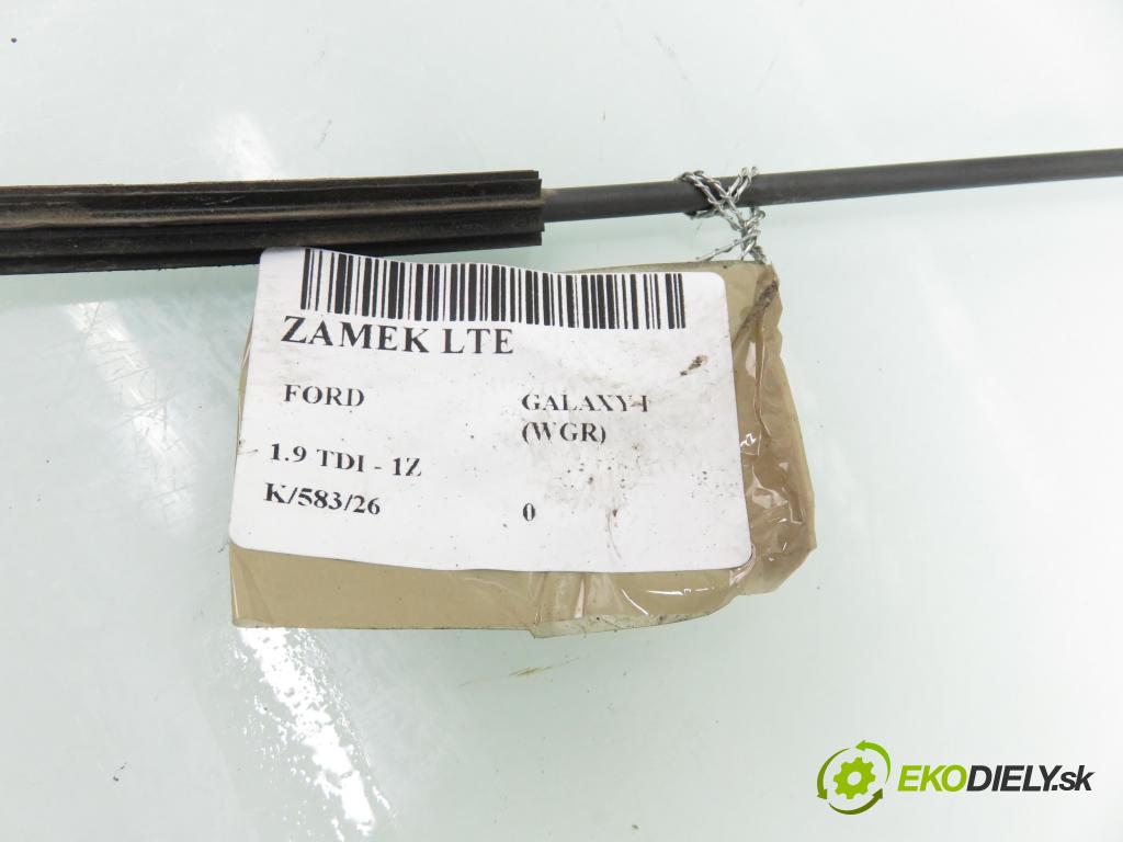 FORD GALAXY (WGR) VAN 1998 66,00 1.9 TDI 90 - 1Z 1896,00 zámok LTE