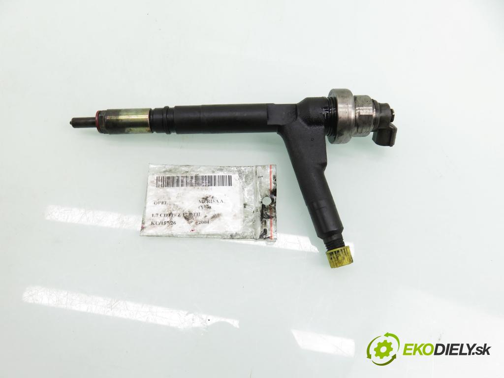 OPEL MERIVA A nadwozie wielkoprzestrzenne (MPV) (X03) HB 2004 74,00 1.7 CDTI 100 - Z 17 DTH 1686,00 vstřikovač 8973138612 (Vstřikovač paliva)