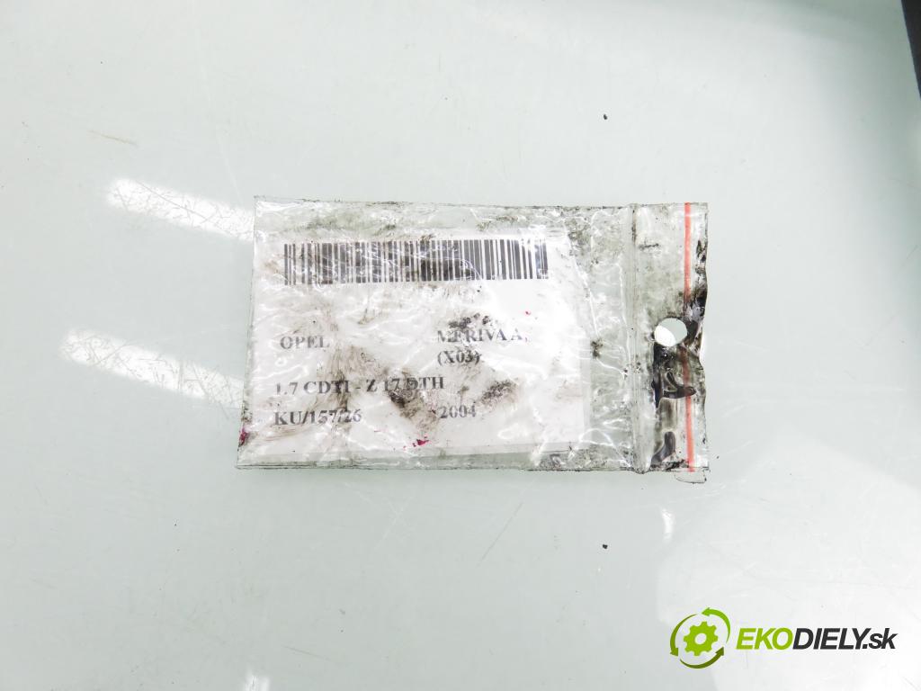 OPEL MERIVA A nadwozie wielkoprzestrzenne (MPV) (X03) HB 2004 74,00 1.7 CDTI 100 - Z 17 DTH 1686,00 vstřikovač 8973138612 (Vstřikovač paliva)