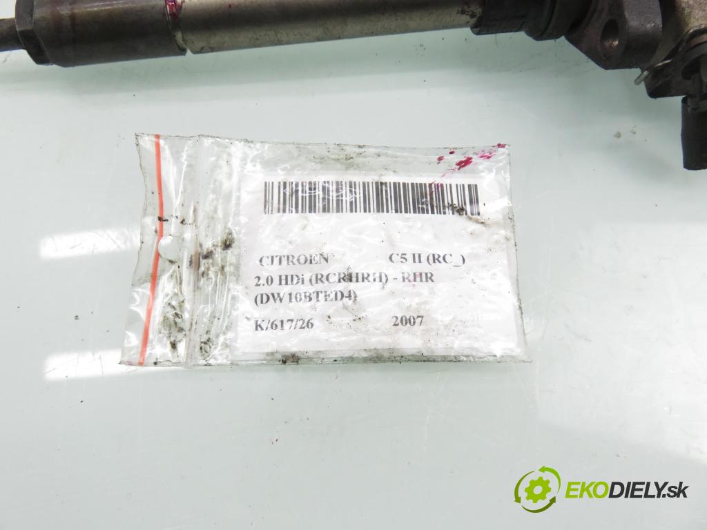CITROEN C5 II (RC_) LIFTBACK 2007 100,00 2.0 HDi 136 - RHR (DW10BTED4) 1997,00 vstrekovač 9658194180 (Vstrekovač paliva)
