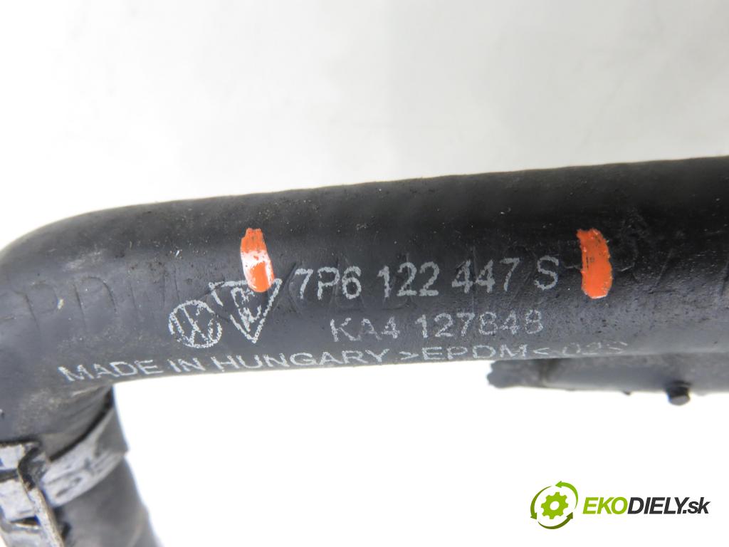 VW TOUAREG (7P5) SUV 2010 245,00 3.0 V6 TSI Hybrid - CGEA 2995,00 Rúra vody 7P6122447S ; 7P0122101A