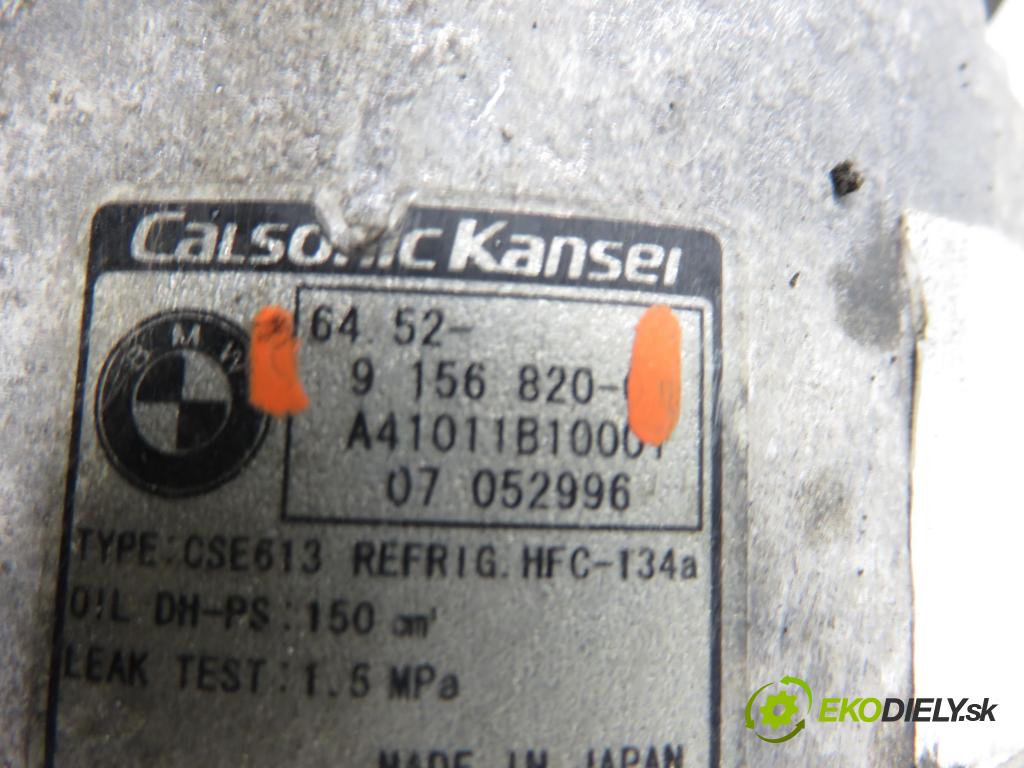 BMW 1 (E81) HB 2007 89,00 116 i 121 - N43 B16 A 1599,00 KOMPRESOR: klimatizace 9156820 (Kompresor klimatizace)