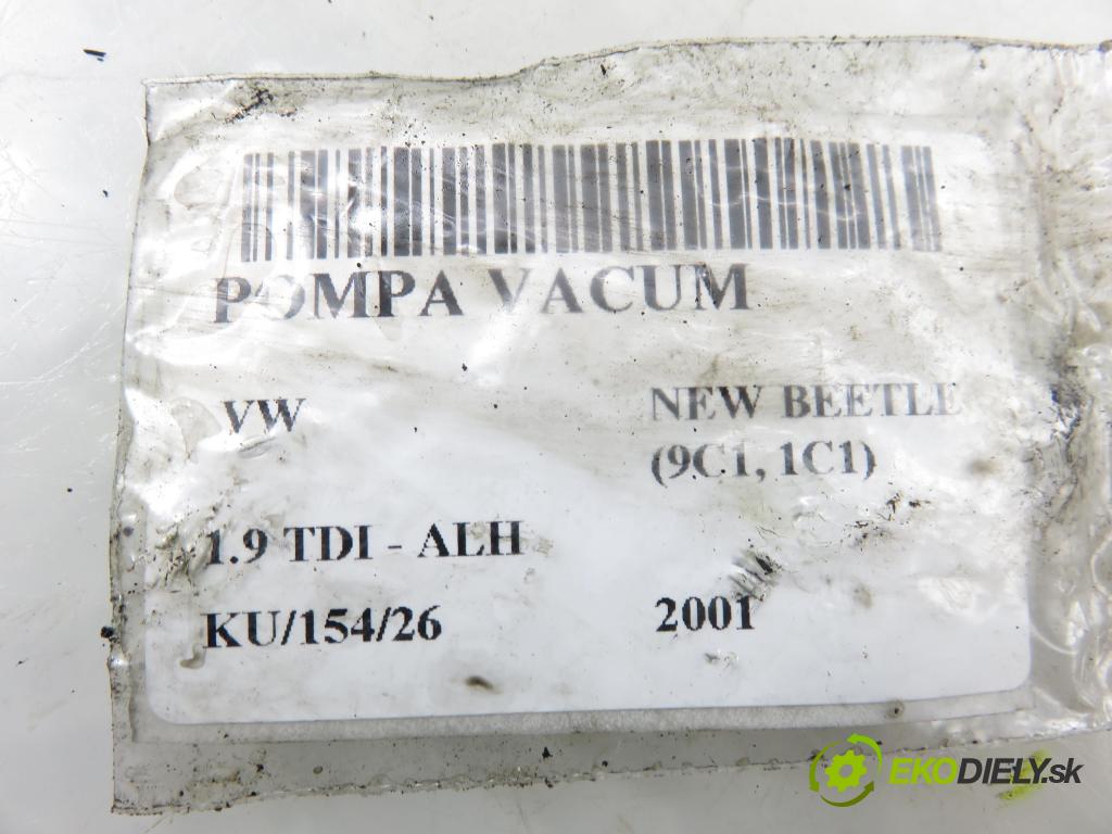 VW NEW BEETLE (9C1, 1C1) HB 2001 66,00 1.9 TDI 90 - ALH 1896,00 Pumpa vákuová 038145101B