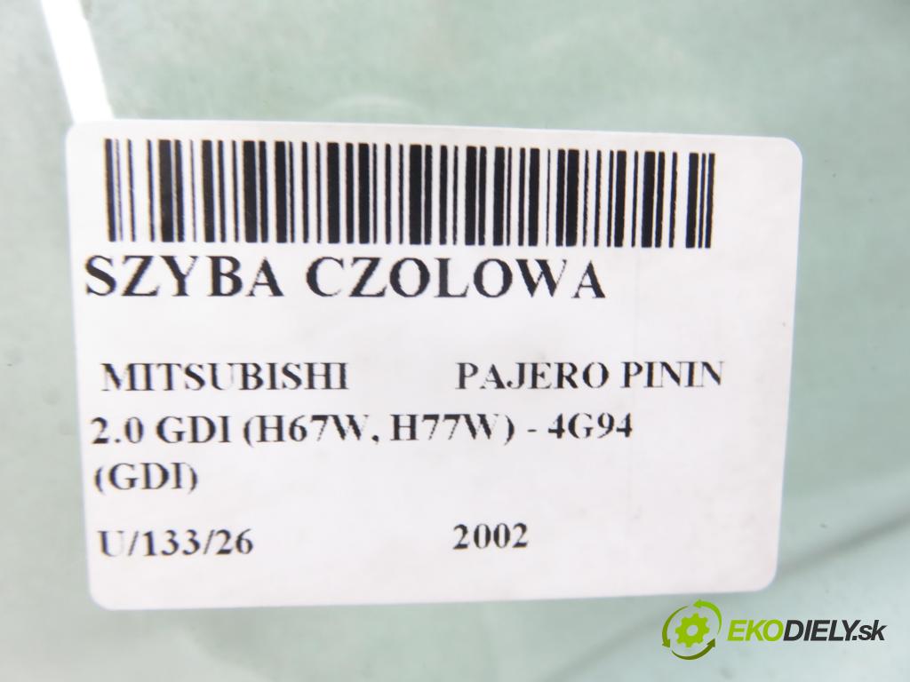 MITSUBISHI PAJERO PININ (H6_W, H7_W) SUV 2002 95,00 2.0 GDI 1999,00 Okno čelná