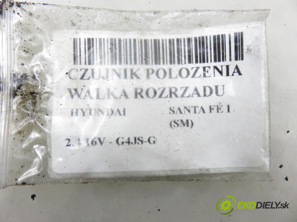 HYUNDAI SANTA FÉ I (SM) SUV 2004 107,00 2.4 16V 146 - G4JS-G 2351,00 Snímač polohy vačky Vačkový hriadeľ:
