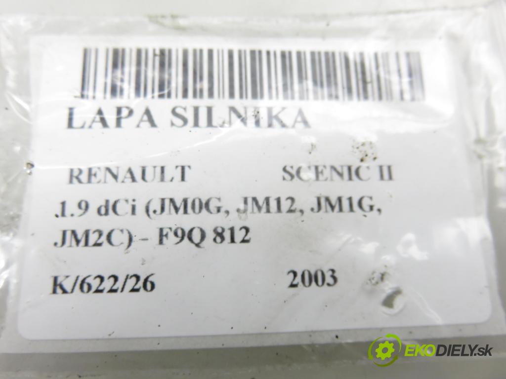 RENAULT SCENIC II (JM0/1_) MINIVAN 2003 88,00 1.9 dCi 120 - F9Q 812 1870,00 Uchytenie pumpy vstrekovacej 8200240204