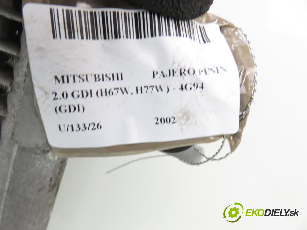 MITSUBISHI PAJERO PININ (H6_W, H7_W) SUV 2002 95,00 2.0 GDI 1999,00 chladič klimatizácie  (Chladič klimatizácie)