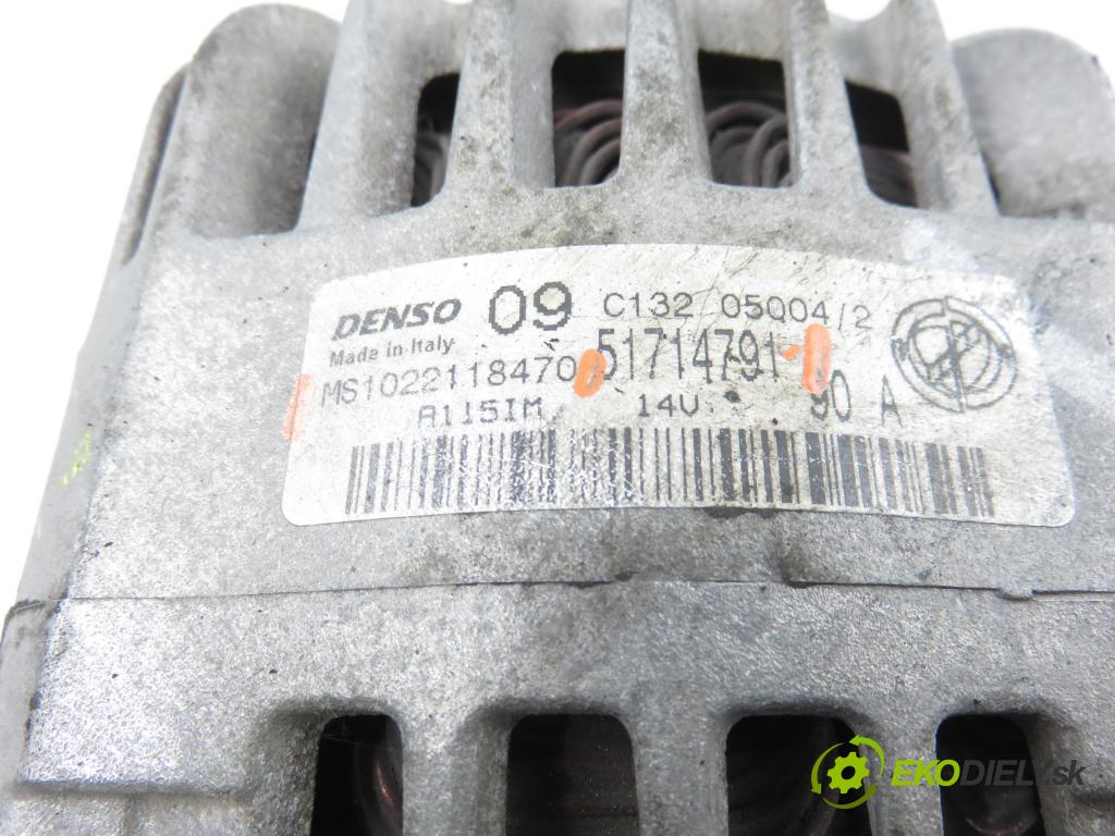 FIAT STILO Multi Wagon (192_) KOMBI 2004 70,00 1.4 16V 95 - 843 A1.000 1368,00 Alternátor 51714791 ; MS1022118470 (Alternátor)