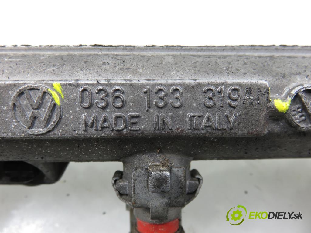 AUDI A2 (8Z0) HB 2001 55,00 1.4 - AUA 1390,00 Lišta vstrekovacia 036133319AM ; IW0058 ; IWP095 (Vstrekovacia lišta)