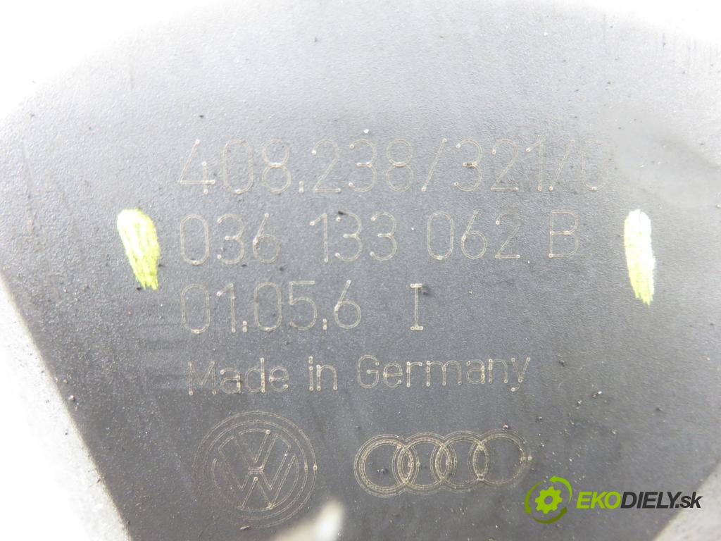 AUDI A2 (8Z0) HB 2001 55,00 1.4 - AUA 1390,00 škrtíci klapka 036133062B (Škrticí klapka)