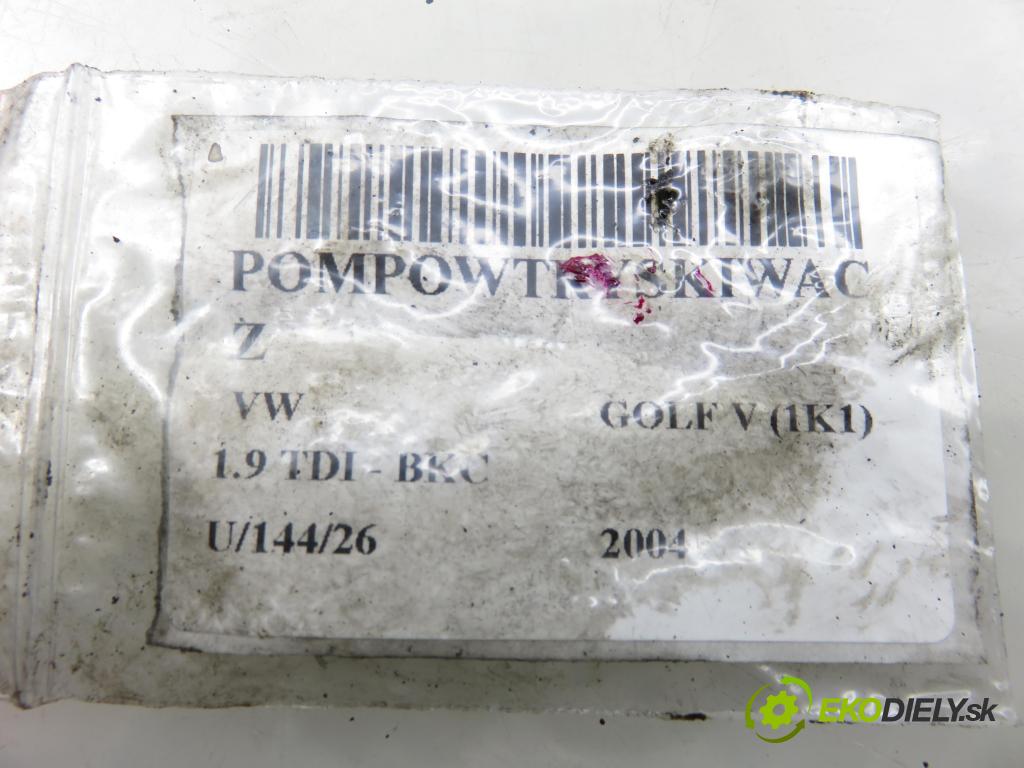 VW GOLF V (1K1) HB 2004 77,00 1.9 TDI PD 105 - BKC 1896,00 Vstrekovač 038130073AG ; 0414720215 (Vstrekovač paliva)