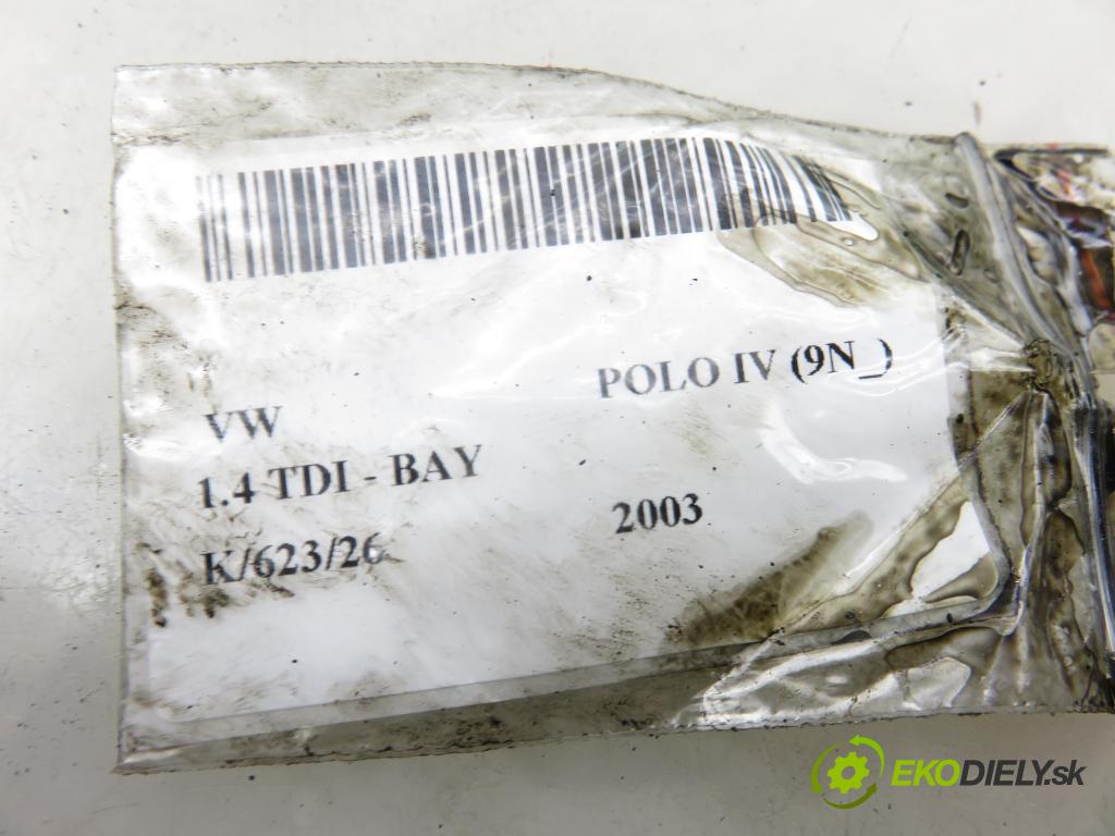 VW POLO (9N_) HB 2003 55,00 1.4 TDI - BAY 1422,00 Vstrekovač 038130073AG ; 0414720215 (Vstrekovač paliva)