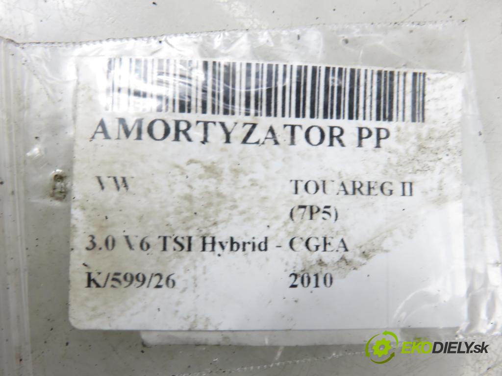 VW TOUAREG (7P5) SUV 2010 245,00 3.0 V6 TSI Hybrid - CGEA 2995,00 Tlmič PP 7P6616040L