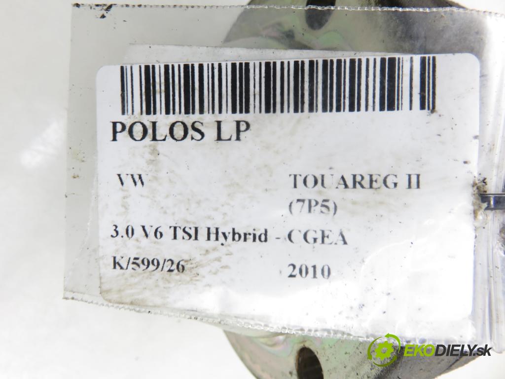 VW TOUAREG (7P5) SUV 2010 245,00 3.0 V6 TSI Hybrid - CGEA 2995,00 poloos LP 7P0407271A