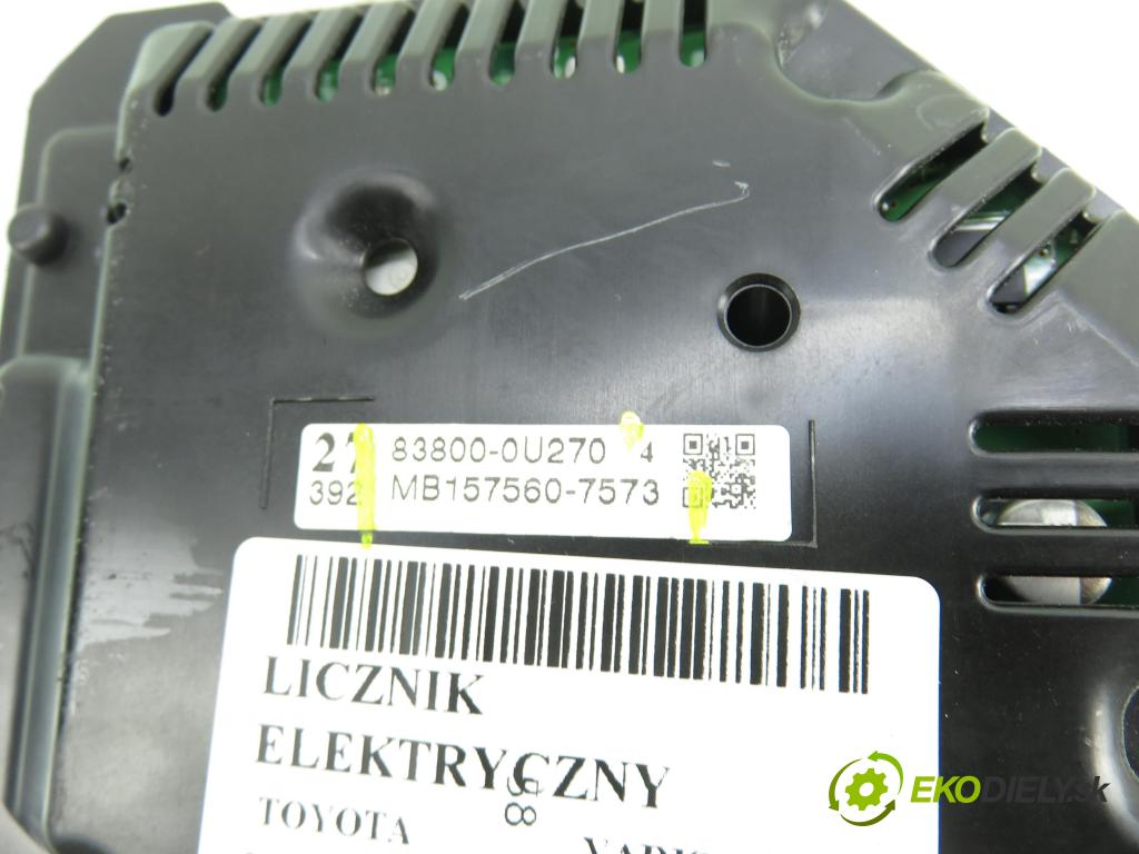 TOYOTA YARIS (_P13_) HB 2015 73,00 1.3 (NSP130_) - 1NR-FKE 1329,00 Prístrojovka elektrický 838000U270 ; MB1575607573
