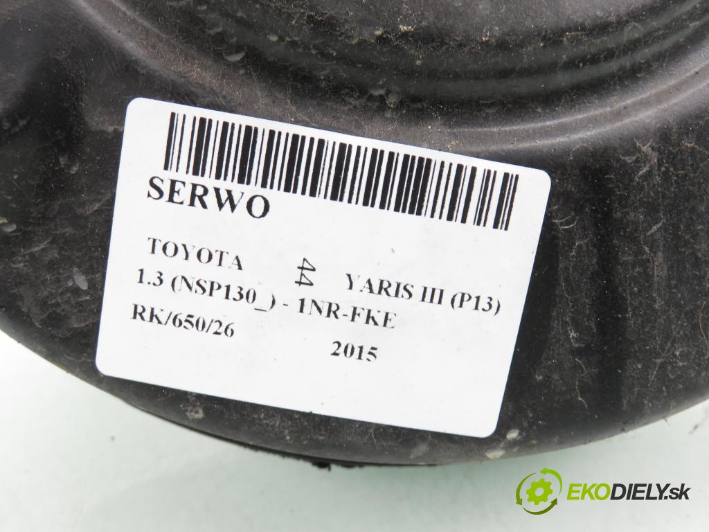 TOYOTA YARIS (_P13_) HB 2015 73,00 1.3 (NSP130_) - 1NR-FKE 1329,00 Posilovač 472000D480 ; 03785220014 (Servočerpadlo)