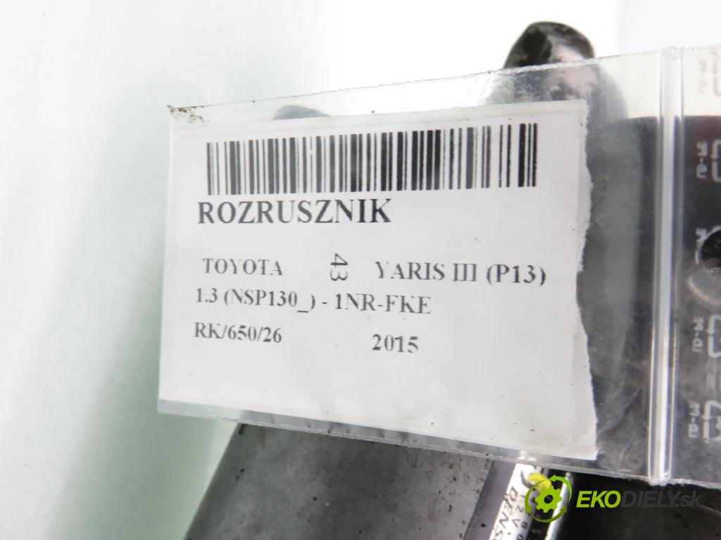 TOYOTA YARIS (_P13_) HB 2015 73,00 1.3 (NSP130_) - 1NR-FKE 1329,00 Štartér 281000Y091 ; 4280008435 (Štartér)