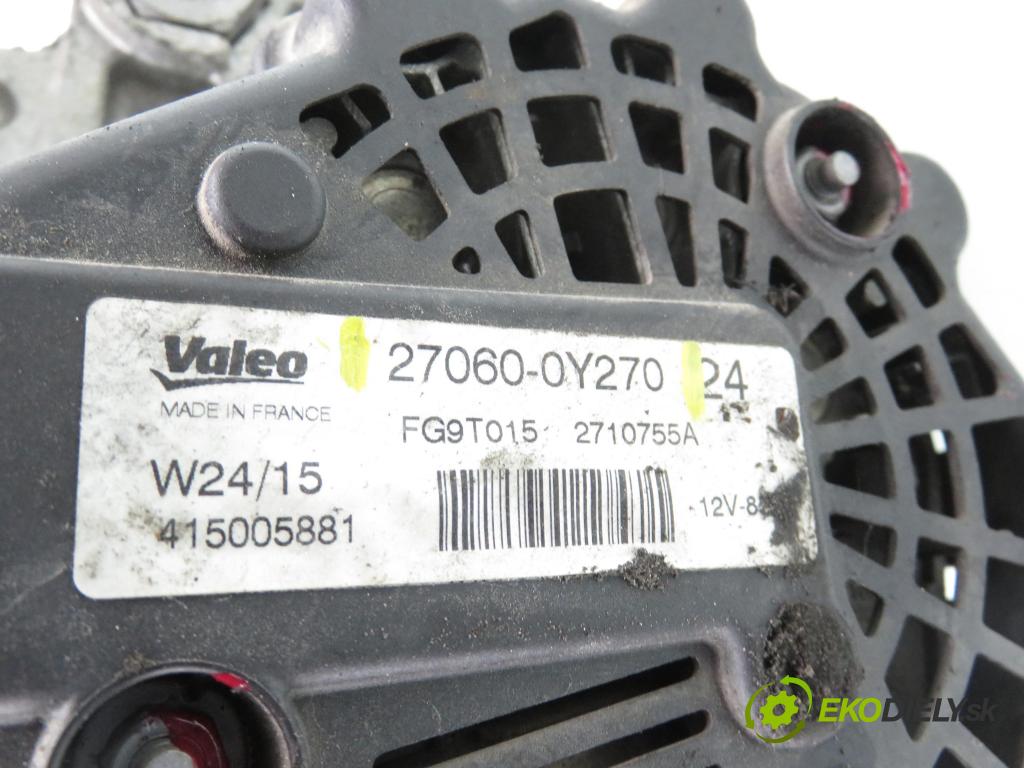 TOYOTA YARIS (_P13_) HB 2015 73,00 1.3 (NSP130_) - 1NR-FKE 1329,00 Alternátor 270600Y270 (Alternátor)