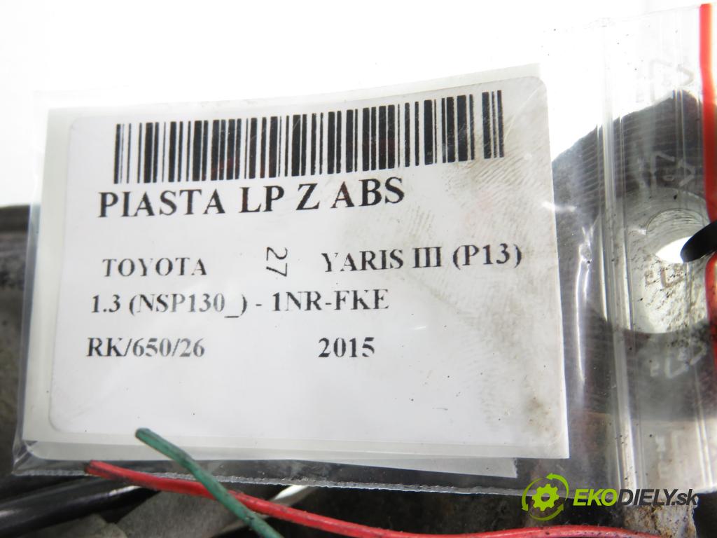 TOYOTA YARIS (_P13_) HB 2015 73,00 1.3 (NSP130_) - 1NR-FKE 1329,00 náboj LP ABS