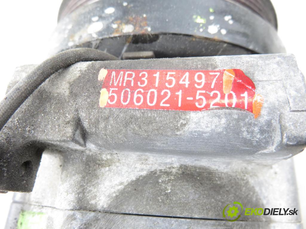 MITSUBISHI PAJERO PININ (H6_W, H7_W) SUV 2002 95,00 2.0 GDI 1999,00 KOMPRESOR: klimatizácie MR315497 ; 5060215201 (Kompresor klimatizácie)