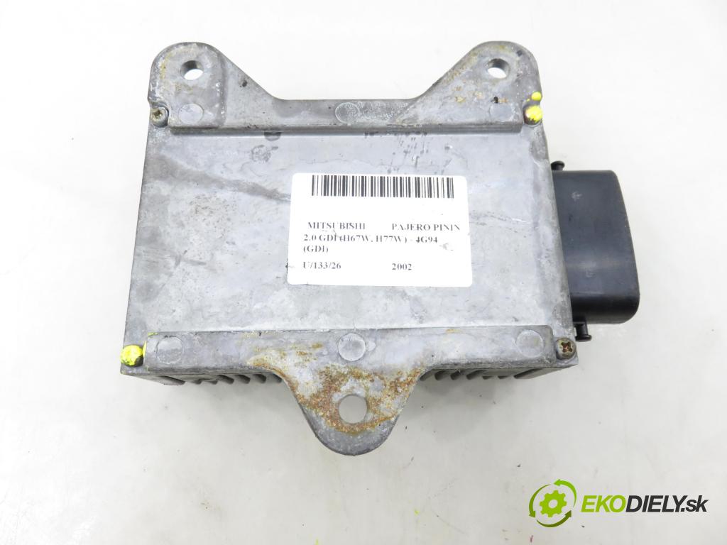 MITSUBISHI PAJERO PININ (H6_W, H7_W) SUV 2002 95,00 2.0 GDI 1999,00 riadiaca jednotka / MODUL INNE: MR507766 ; E8T11671