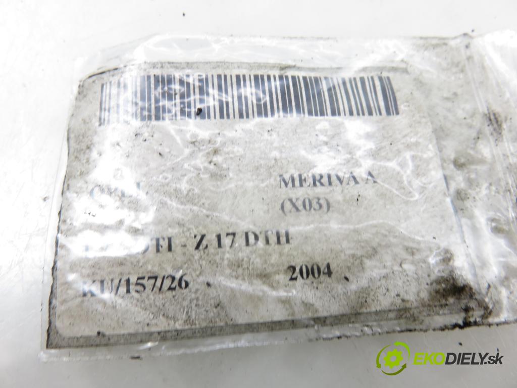 OPEL MERIVA A nadwozie wielkoprzestrzenne (MPV) (X03) HB 2004 74,00 1.7 CDTI 100 - Z 17 DTH 1686,00 vstřikovač 8973138612 (Vstřikovač paliva)