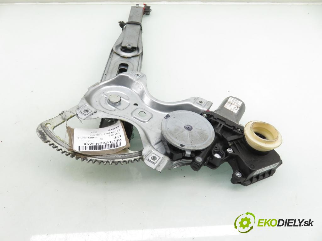 TOYOTA YARIS (_P13_) HB 2015 73,00 1.3 (NSP130_) - 1NR-FKE 1329,00 Mechanizmus okien 8570202020 ; AV2621004361