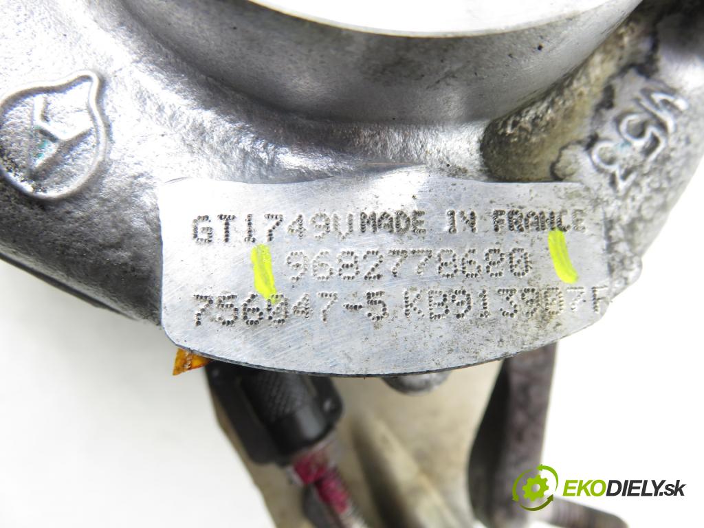 CITROEN C5 II (RC_) LIFTBACK 2007 100,00 2.0 HDi 136 - RHR (DW10BTED4) 1997,00 RYCHLONABÍJEČKA: 9682778680 (Kompletní turbodmychadlo)