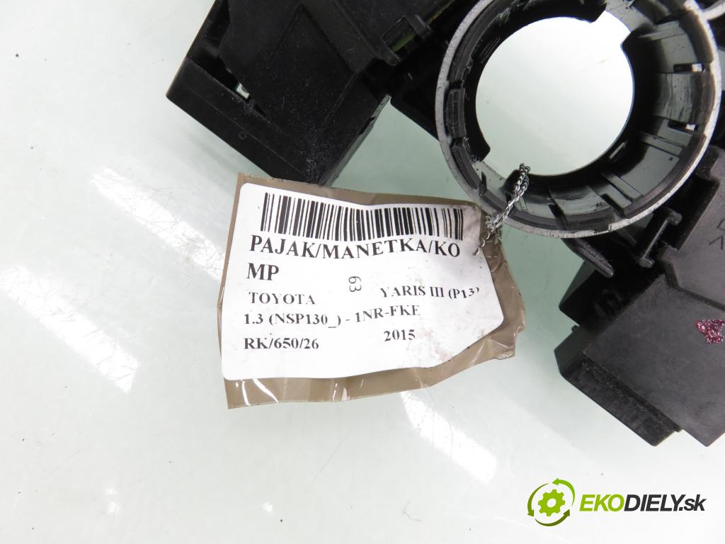TOYOTA YARIS (_P13_) HB 2015 73,00 1.3 (NSP130_) - 1NR-FKE 1329,00 páčka/prepínač