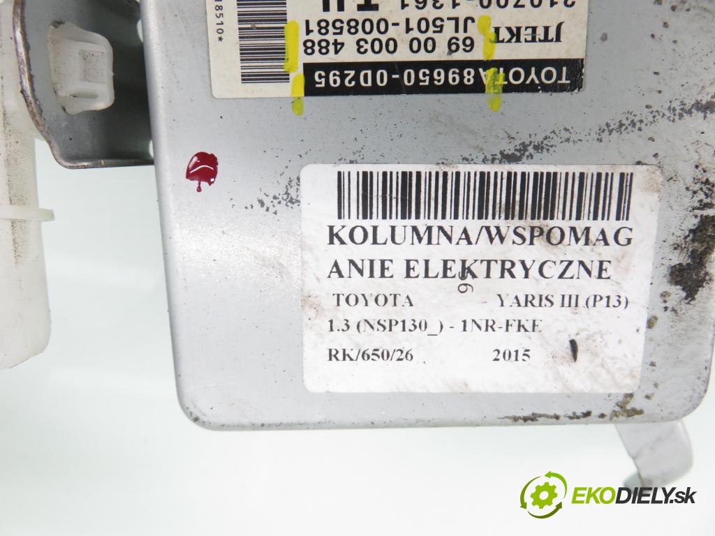 TOYOTA YARIS (_P13_) HB 2015 73,00 1.3 (NSP130_) - 1NR-FKE 1329,00 serv/podporovanie elektrické 1608001011 ; 452500D184 ; 896500D295