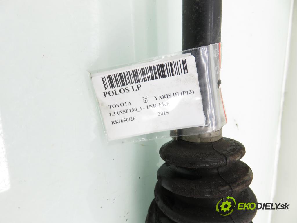 TOYOTA YARIS (_P13_) HB 2015 73,00 1.3 (NSP130_) - 1NR-FKE 1329,00 Poloos LP 434200D480 ; 434200D480A
