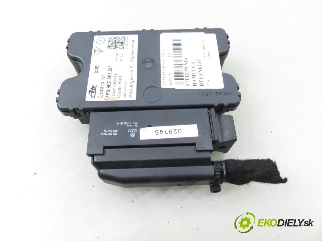 VW TOUAREG (7P5) SUV 2010 245,00 3.0 V6 TSI Hybrid - CGEA 2995,00 řídící jednotka brzdy MANUÁL 7P0907801D ; 10095129033
