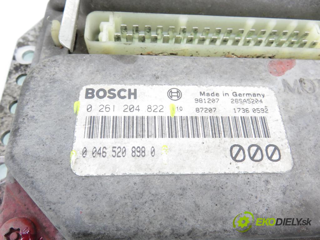 FIAT UNO (146_) HB 1993 42,00 1.0 57-146 C8.000 994,00 Riadiaca jednotka Motor 00465208980 ; 0261204822