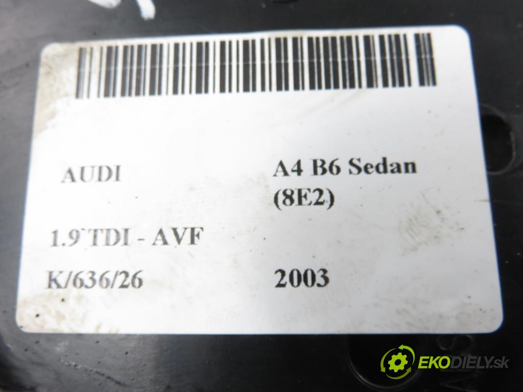 AUDI A4 (8E2, B6) SEDAN 2003 96,00 1.9 TDI PD 130 1896,00 prístrojovka elektrický 8E0920900G ; 0263626020