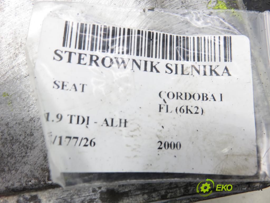 SEAT CORDOBA (6K2) SEDAN 2000 66,00 1.9 TDI - ALH 1896,00 Riadiaca jednotka Motor 0281001914 ; 038906018EC