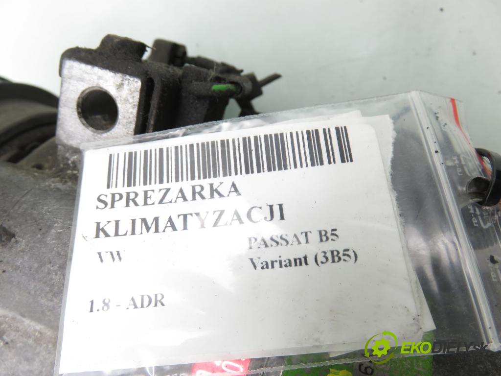 VW PASSAT B5 Variant (3B5) KOMBI 1999 92,00 1.8 20V 125 - ADR 1781,00 KOMPRESOR: klimatizace 8D0260805D ; 5062310501 ; 5060310781 (Kompresor klimatizace)