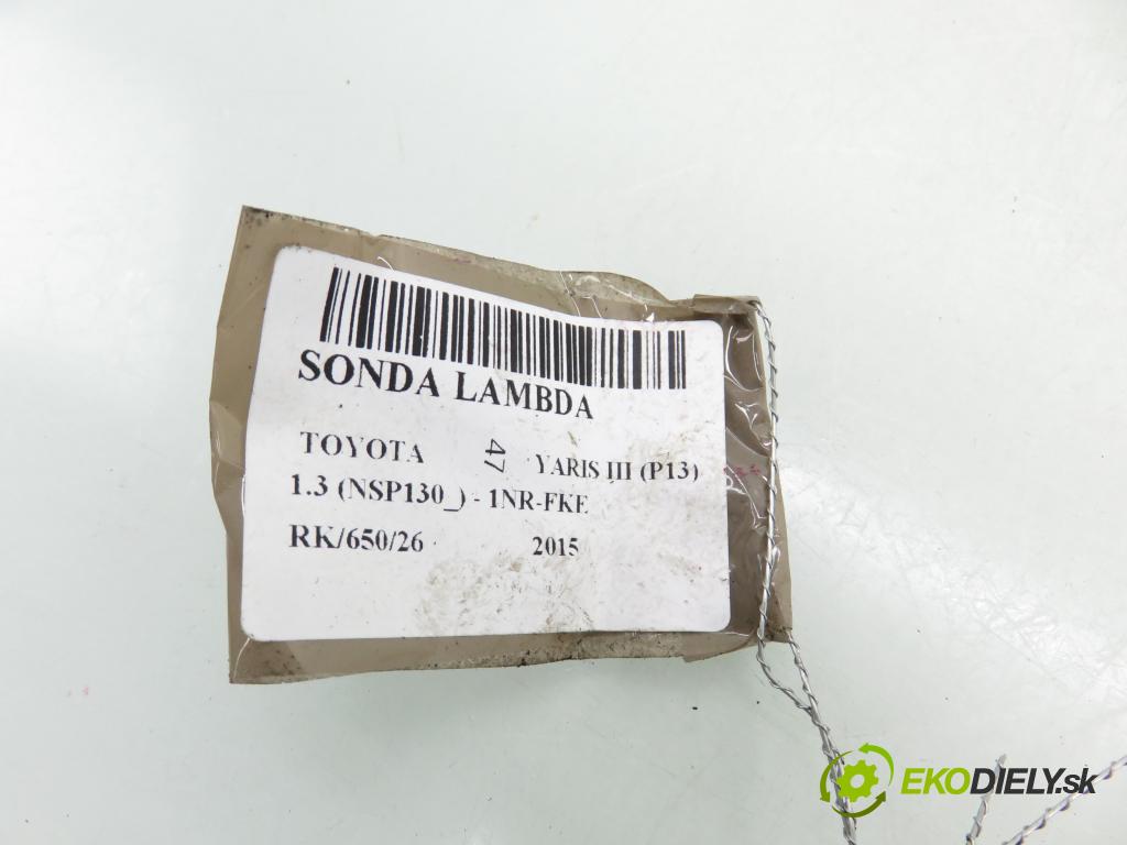 TOYOTA YARIS (_P13_) HB 2015 73,00 1.3 (NSP130_) - 1NR-FKE 1329,00 sonda lambda 8946552740 (Lambda sonda)